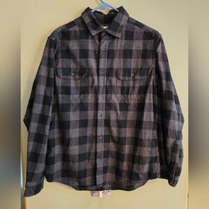 Large Goodfellow plaid shirt